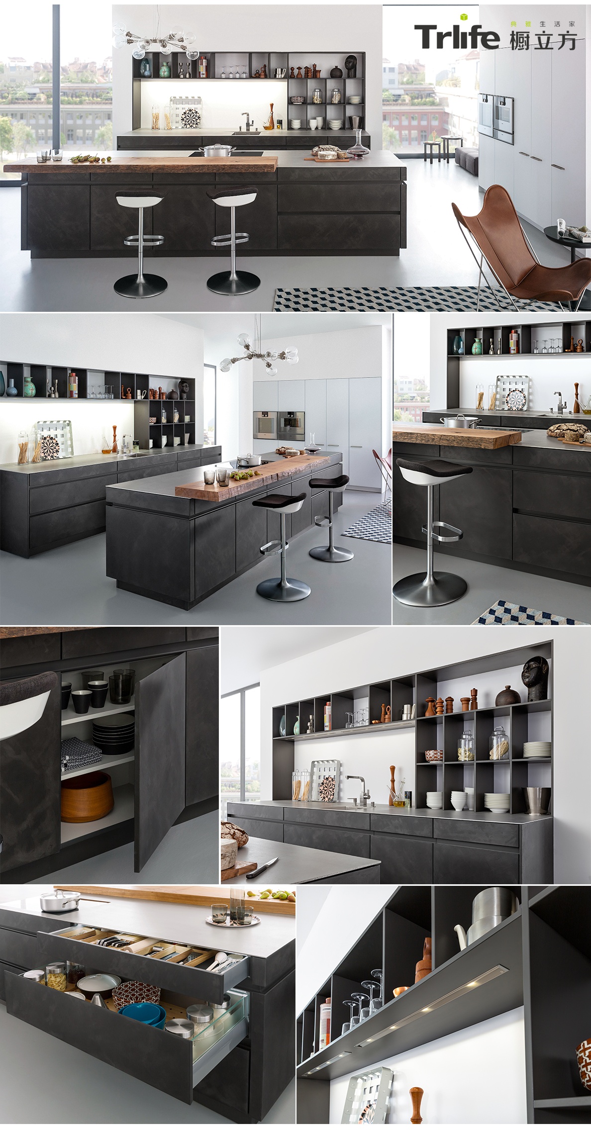 Laminate/HPL kitchen cabinet - T-K51