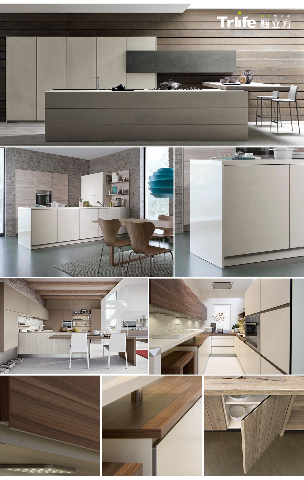 Laminate/HPL kitchen cabinet - T-K97